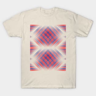 Diamond Line Pattern T-Shirt